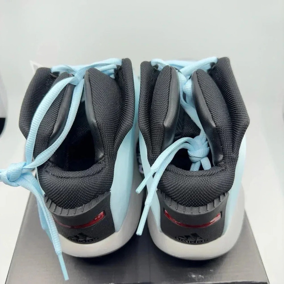 New Adidas Crazy 1 Ice Blue Sneaker Shoes Supplier Color Core Black Mens Sz 10.5 main image 8